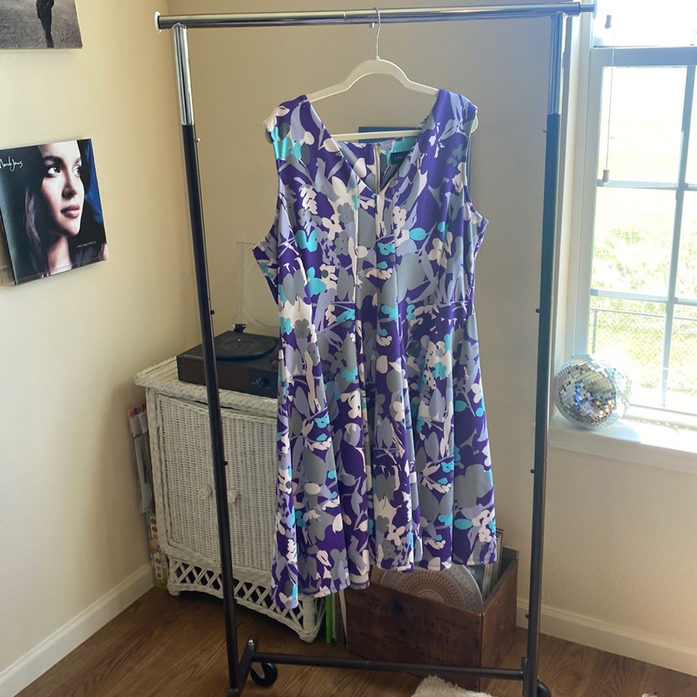 Lane Bryan floral dress.